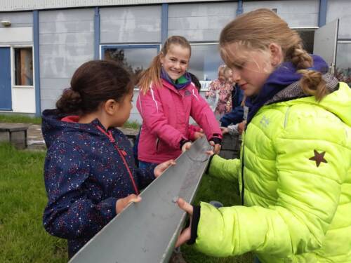 Waterbaan maken
